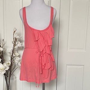 J Crew Side Ruffle Tank